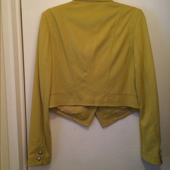 INC Jacket, mustard color, medium - Picture 6 of 6